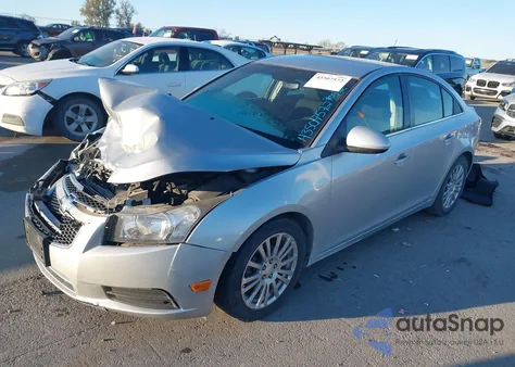 2012 Chevrolet Cruze Eco из США, поврежденный, VIN 1G1PJ5SC1C7152521